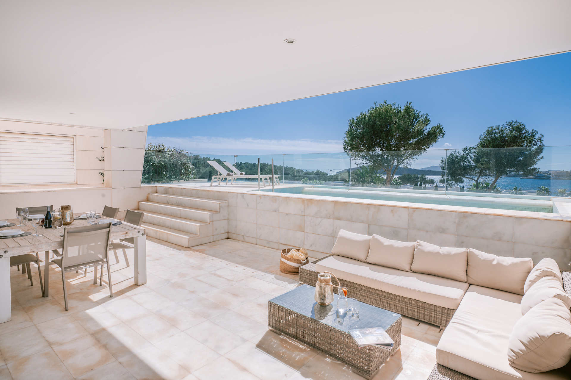 Resa Estates Talamanca for sale Pouet luxury pool and terrace.JPG